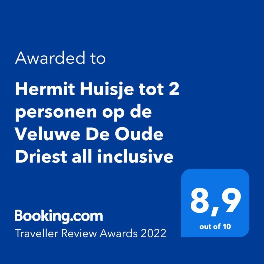 Ruim En Gezellig Chalet Voor 2 Personen Op De Veluwe Recreatiepark De Oude Driest Putten Luaran gambar